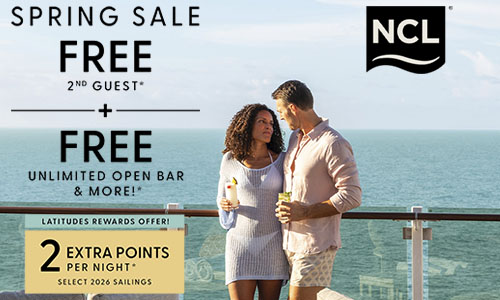 Norwegian Cruise Line - Free at Sea Spring Sale