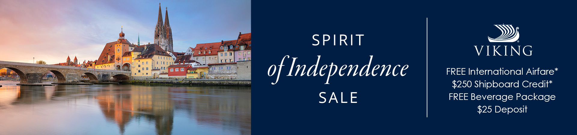 Viking Cruises - Spirit of Independence Sale